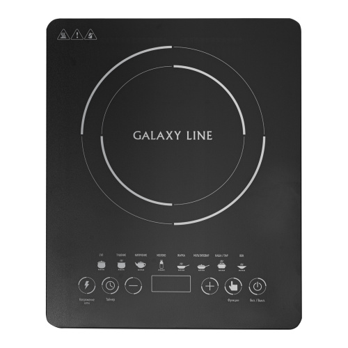 Настольная плита Galaxy Line GL3064 черная фото 2