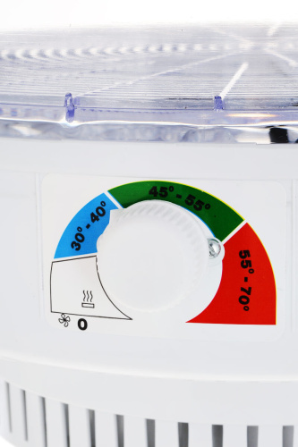 Сушилка для овощей Ветерок 5 поддонов+повышенная производительность прозрачная гофра фото 3