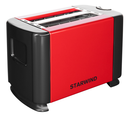 Тостер StarWind ST1102 красный/черный фото 2