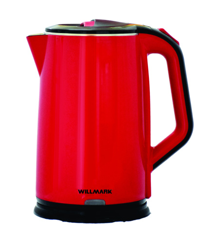 Чайник электрический Willmark WEK-2012PS темно-красный фото 2