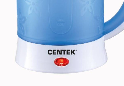 Чайник электрический Centek CT-0054 синий фото 4