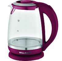Чайник электрический Willmark WEK-2005G бордовый