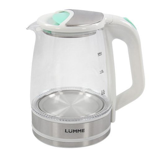 Чайник электрический Lumme LU-164 белый жемчуг фото 2