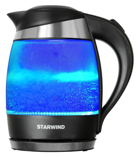 Чайник электрический StarWind SKG2216 синий фото 3