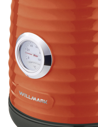 Чайник электрический Willmark WEK-1738PST терракотовый фото 4