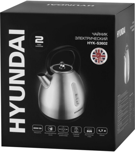 Чайник электрический Hyundai HYK-S3602 фото 13