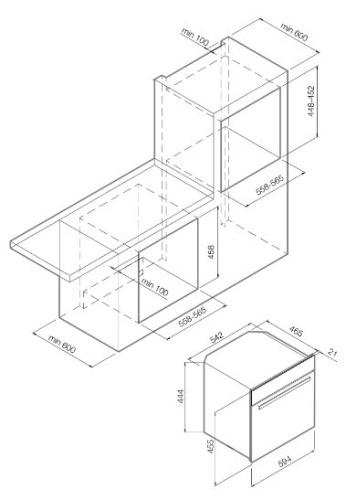 Встраиваемая микроволновая печь Graude MWGK 45.0 S фото 4