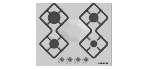 Встраиваемая газовая варочная панель Remenis REM-2150 inox