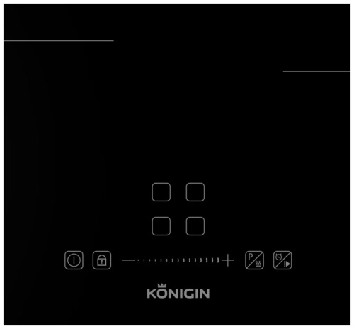 Встраиваемая индукционная варочная панель Konigin Lacerta I604 SBK фото 6