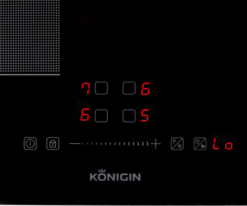 Встраиваемая индукционная варочная панель Konigin Lacerta I604 SB1BK фото 3