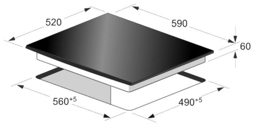 Встраиваемая индукционная варочная панель Kaiser KCT 6722 FI фото 6