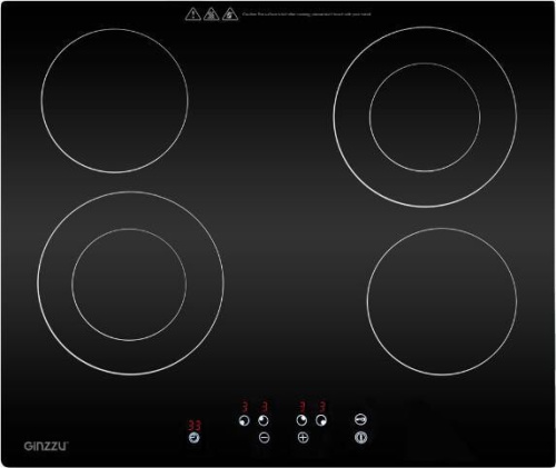 Встраиваемая электрическая варочная панель Ginzzu HCC-439 фото 2