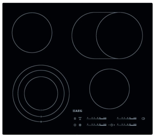 Встраиваемая электрическая варочная панель Aeg HK 654070 IB