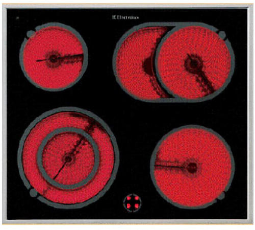 Встраиваемая электрическая зависимая варочная панель Electrolux EHL 6645 K
