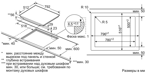 Встраиваемая индукционная варочная панель Siemens EX808LYV5E фото 3