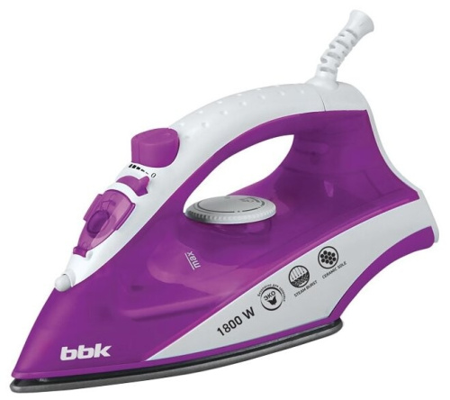 Утюг BBK ISE-1802 фиолетовый фото 2