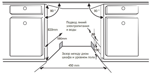 Встраиваемая посудомоечная машина Weissgauff BDW 4150 Touch DC Inverter Wi-Fi фото 7