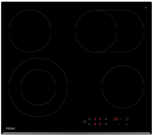 Встраиваемая электрическая варочная панель Haier HHY-C64ROVB фото 2