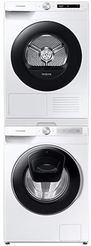Комплект стиральной и сушильной машины Samsung WW10T654CLH/LP + DV90T5240AW/LP фото 2