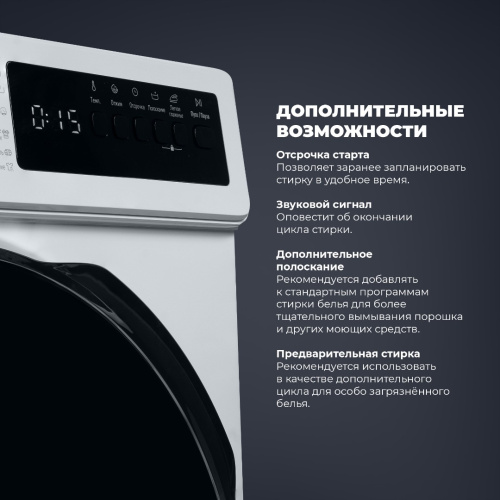 Стиральная машина DeLonghi DWM 724 ALICIA фото 18