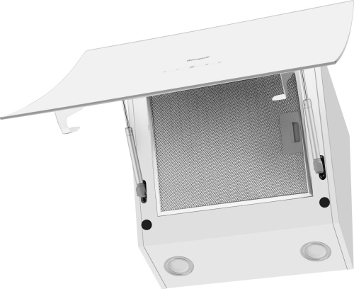 Каминная вытяжка Weissgauff Merga 60 WH Sensor фото 5