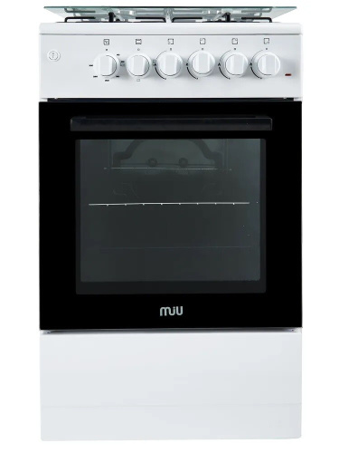 Комбинированная плита MIU 5010 ERP белый фото 2