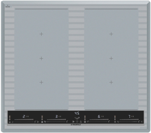 Встраиваемая индукционная варочная панель Maunfeld CVI594SF2MBL Lux фото 2