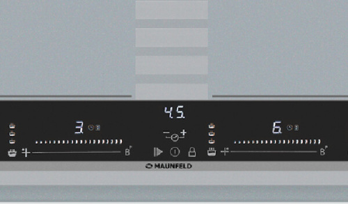 Встраиваемая индукционная варочная панель Maunfeld CVI594SF2MBL Lux фото 3