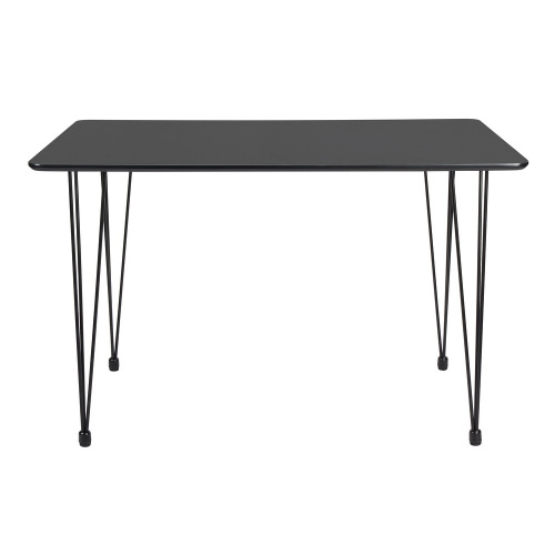 Обеденный стол Bradex Home Solution 120x80х75,5см чёрный фото 3