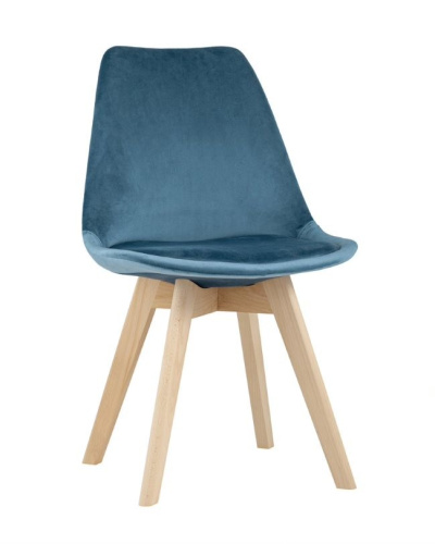 Стул Stool Group Frankfurt Y863 velvet dark blue