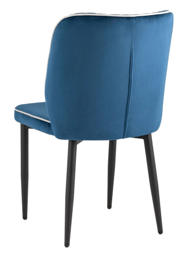 Стул Stool Group Лоренс New велюр синий MC72 KD HLR-64/HLR-13 фото 6