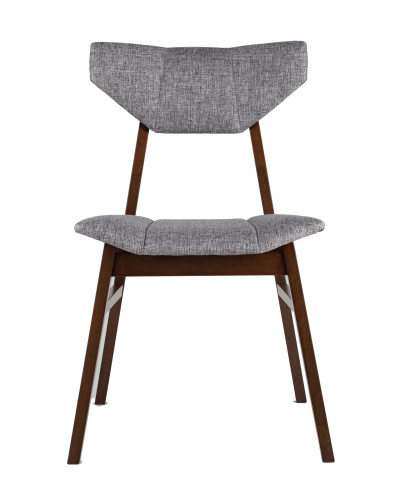 Комплект стульев Stool Group TOR , массив гевеи цвет орех, сидение серое ( УТ000002028) фото 4