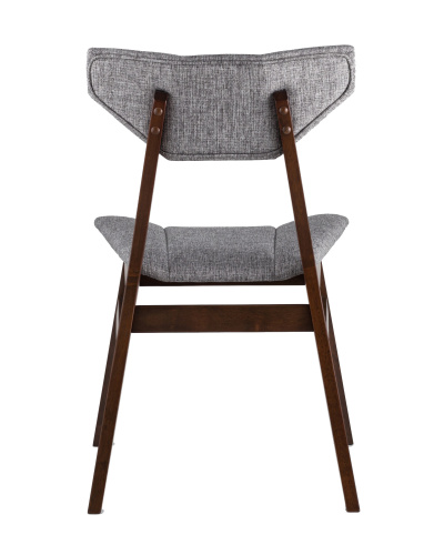 Комплект стульев Stool Group TOR , массив гевеи цвет орех, сидение серое ( УТ000002028) фото 5