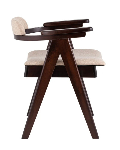 Комплект стульев Stool Group OLAV, массив гевеи эспрессо ( УТ000002042) фото 3
