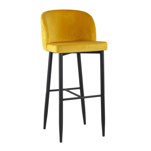 Стул барный Stool Group Оскар MC11B Velvet HLR-41 Dual оранжевый