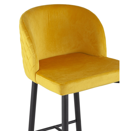 Стул барный Stool Group Оскар MC11B Velvet HLR-41 Dual оранжевый фото 4