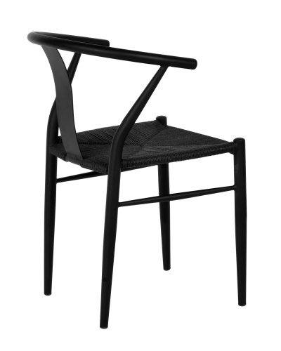 Стул Stool Group Wishbone Style черный фото 3