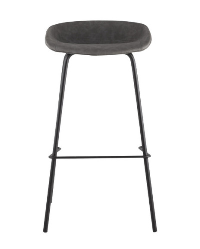 Стул барный Stool Group Beetle Lite PU 8319TB серый