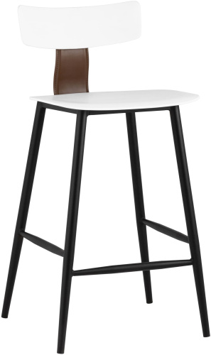 Стул полубарный Stool Group 8333A white