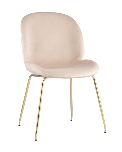 Стул Stool Group Beetle 8329 Velvet бежевый