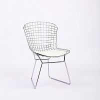 Стул Stool Group Bertoia BTY-18-P6 CH/WH
