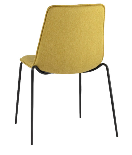 Стул Stool Group Мелани, рогожка, желтый FDC9371 YELLOW FAM - 6 фото 6