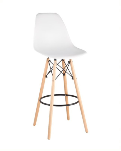 Стул барный Stool Group Eames DSW 8056H White Seat Dual фото 2