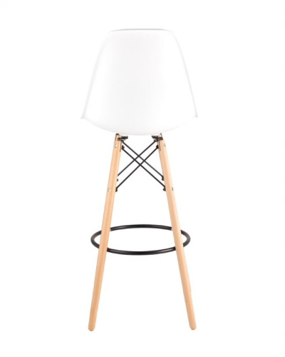 Стул барный Stool Group Eames DSW 8056H White Seat Dual фото 4