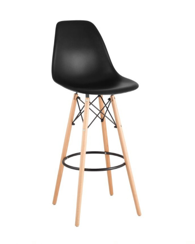 Стул барный Stool Group Eames DSW 8056H Black Seat Dual