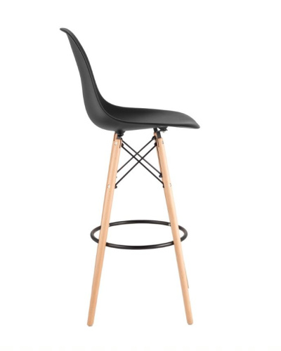 Стул барный Stool Group Eames DSW 8056H Black Seat Dual фото 3