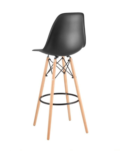 Стул барный Stool Group Eames DSW 8056H Black Seat Dual фото 5