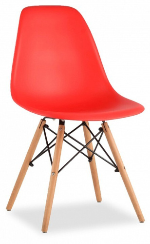 Комплект стульев Stool Group EAMES красный (8056PP RED X4) фото 3