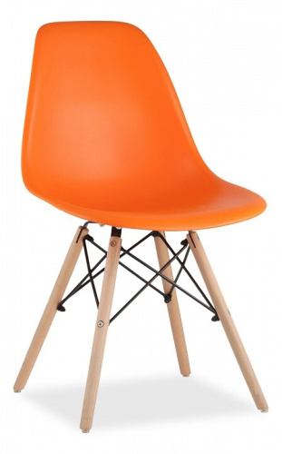 Комплект стульев Stool Group EAMES оранжевый (8056PP ORANGE X4) фото 3