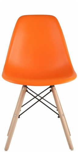 Комплект стульев Stool Group EAMES оранжевый (8056PP ORANGE X4) фото 4